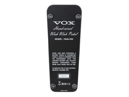 Vox V846 HW Handwired Wah Pedal
