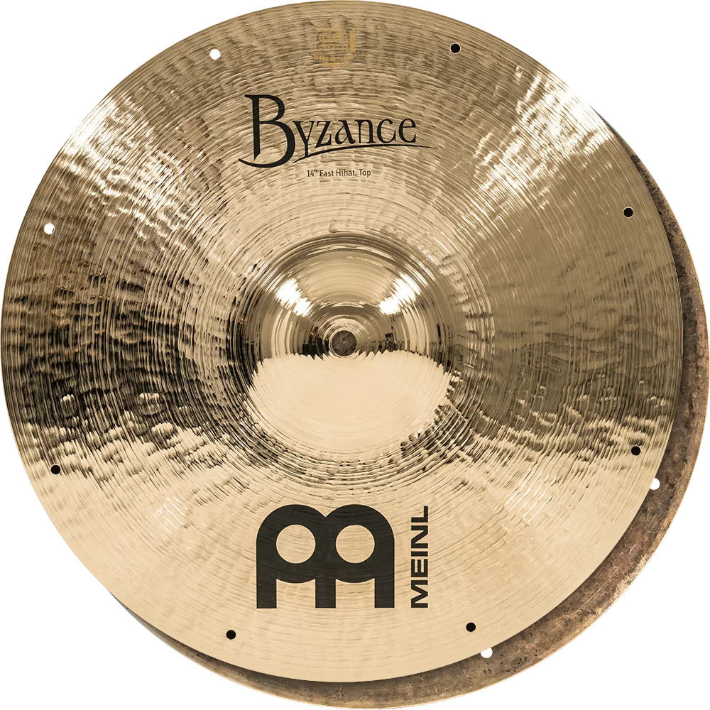 Meinl Cymbals Byzance Brilliant Fast Hi hat 14"