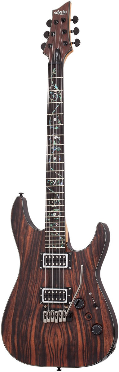 Schecter C 1 Exotic Ebony in Natural Satin