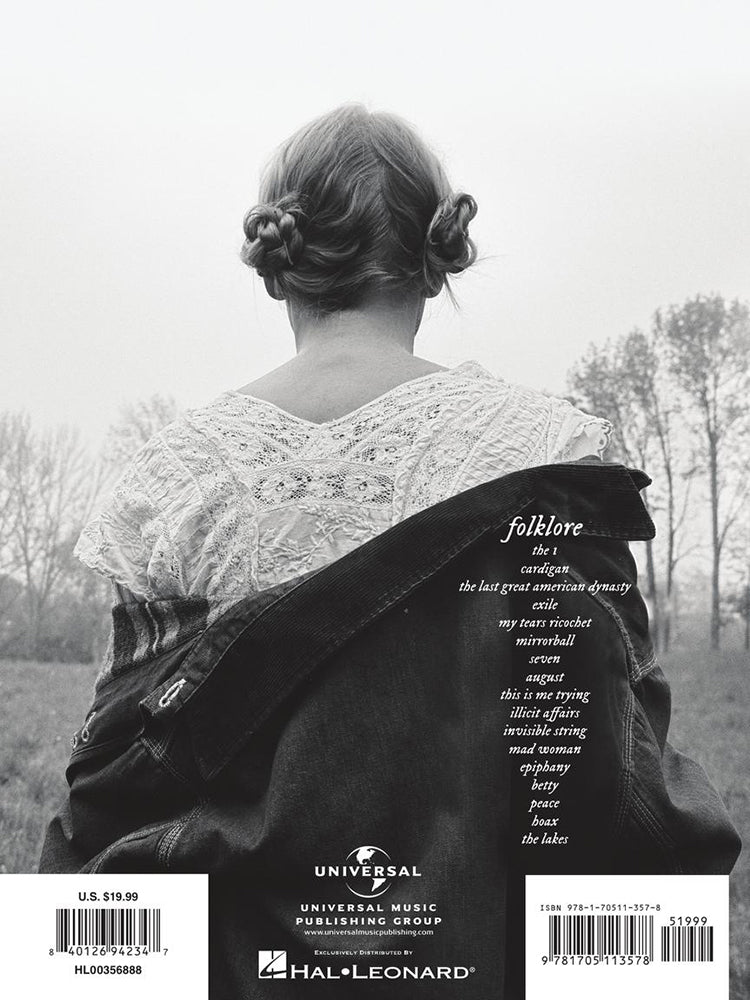 Taylor Swift Folklore Easy Piano