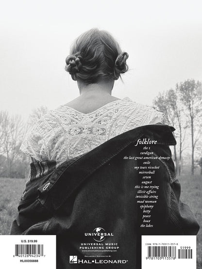 Taylor Swift Folklore Easy Piano