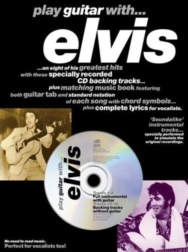 Play Guitar With Elvis Presley Guitar Tab BK/CD