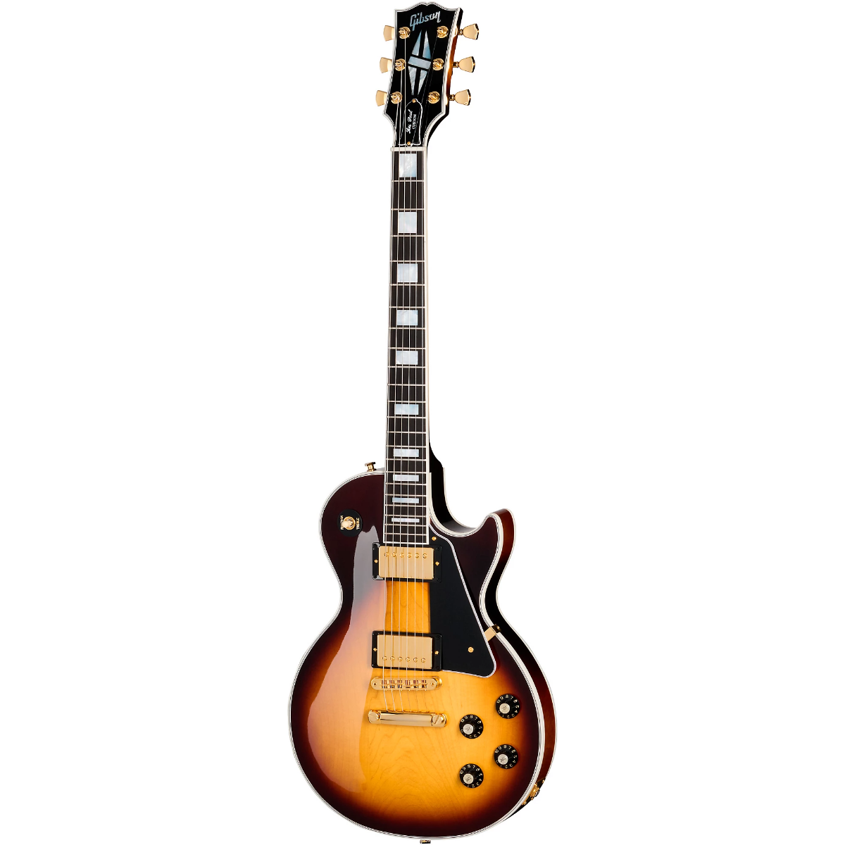 Gibson Les Paul Custom '70s Electric Guitar in Tobacco Burst