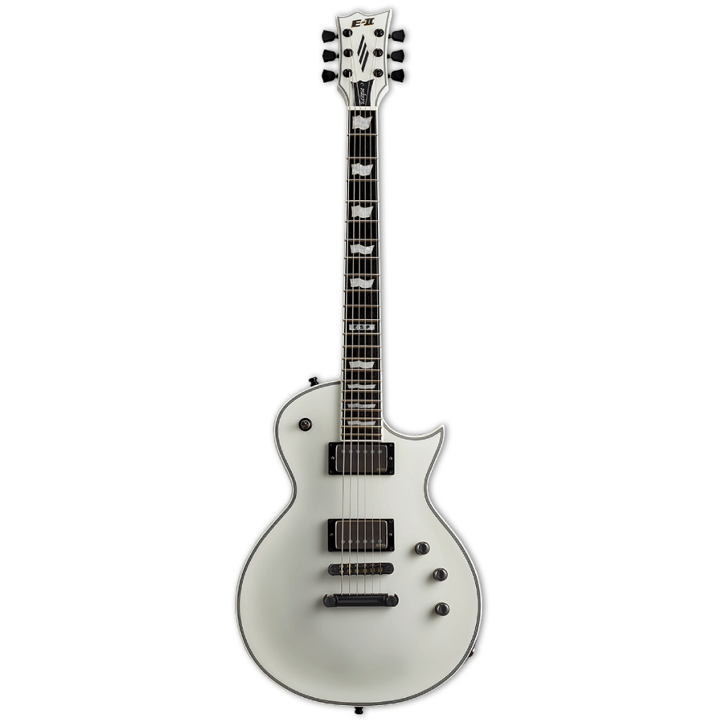 ESP E II Eclipse in Snow White Satin