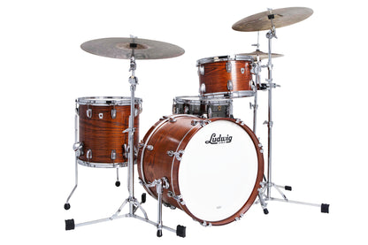 Ludwig Classic Oak Downbeat 3 Piece Shell Pack in Tennessee Whiskey