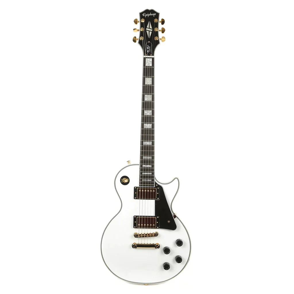 Epiphone Les Paul Custom in Alpine White