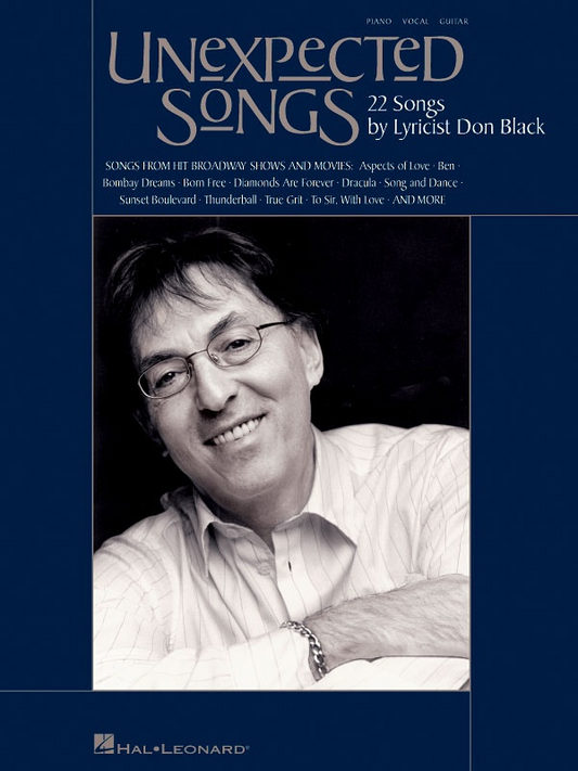 Unexpected Songs 22 Songs by Lyricist Don Black PVG