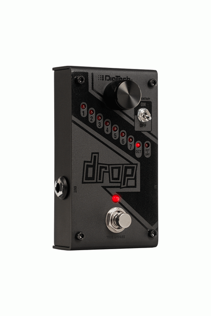 DigiTech Compact Polyphonic Drop Tune Pitch Shifter in Black