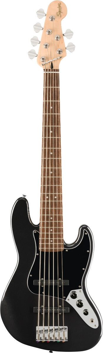 Squier Affinity Series Jazz Bass VI in Black Metallic