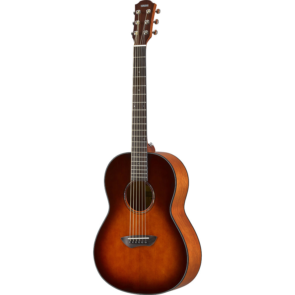 Yamaha CSF1M Travel Acoustic Guitar in Tobacco Brown Sunburst