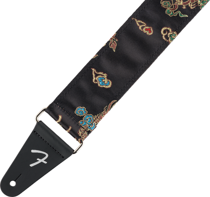 Fender Satin Dragon Strap in Black