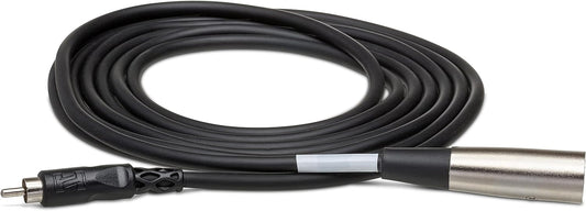 Hosa XRM105 RCA to XLR3M Unbalanced Interconnect Cable 5 Feet