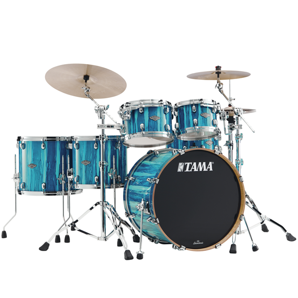 Tama MBS52RZS Starclassic Performer Maple/Birch 5-Piece Shell Kit in Sky Blue Aurora