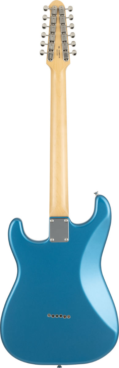 Fender MIJ Limited Stratocaster XII Electric Guitar, Rosewood Fingerboard in Lake Placid Blue