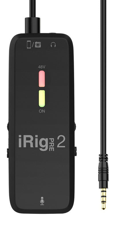 IK Multimedia iRig Pre 2 Mobile microphone interface