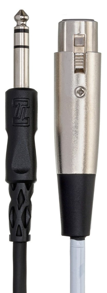 HOSA PXF105 Unbalanced Interconnect Cable XLR3F to 1/4" TS 5Ft