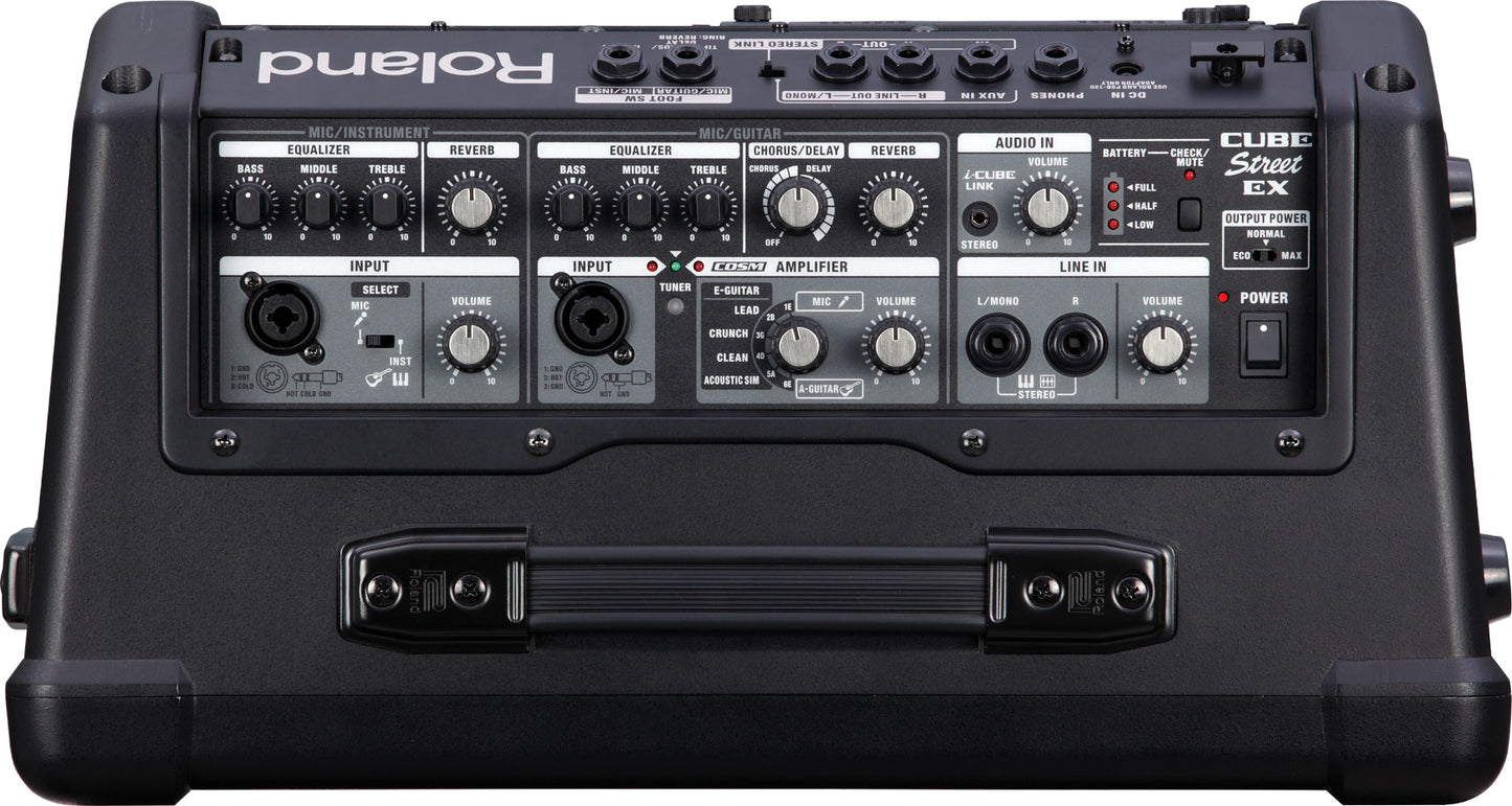 Roland CUBE Street EX 2x8" 50W Battery Powered Stereo Amp