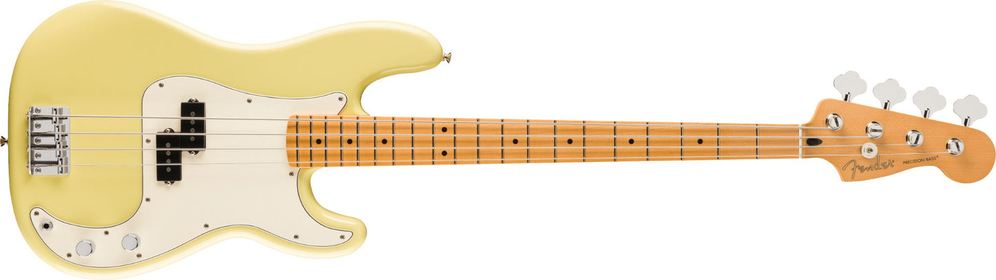 Fender Player II Precision Bass, Maple Fingerboard in Hialeah Yellow