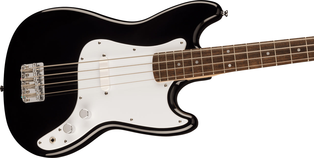 Squier Sonic Bronco Bass, Laurel Fingerboard in Black