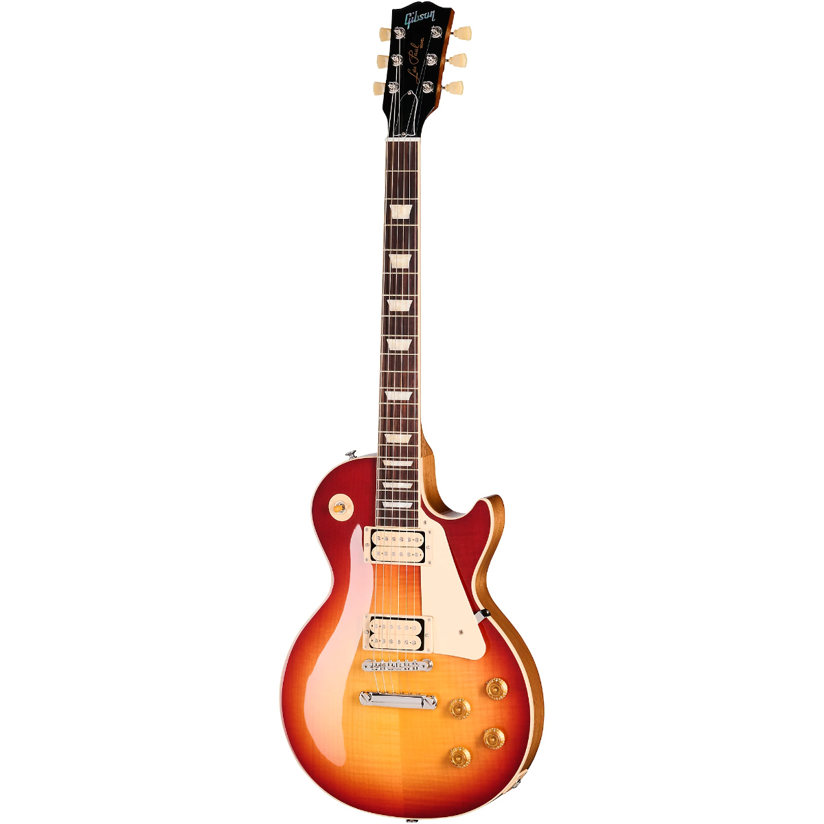 Gibson Les Paul Standard 50s Double Trouble Electric Guitar in Vintage Bourbon Burst