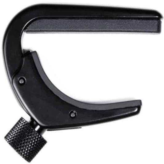 D'Addario Planet Waves NS Banjo Mandolin Pro Capo Adjustable Tension in Black