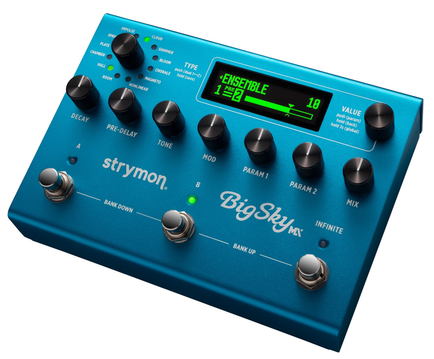 Strymon Bigsky 美品 Strymon BigSky MX Multi Reverb Workstation Pedal – Billy Hyde Music