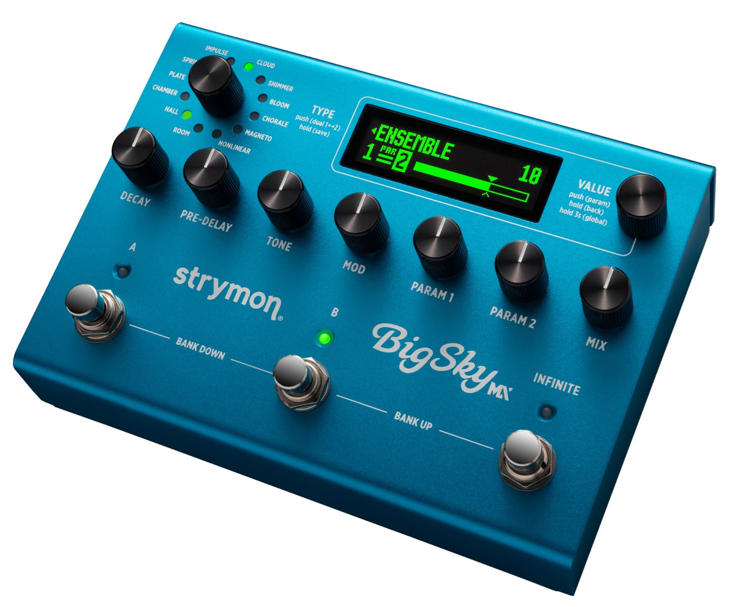 Strymon BigSky MX Multi Reverb Workstation Pedal