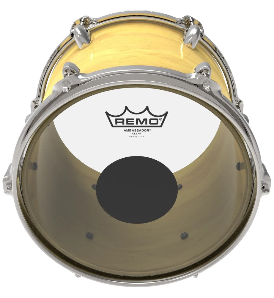 Remo Controlled Sound Clear 18" Black Dot Tom Drum Head