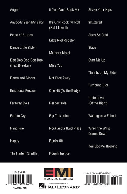 The Rolling Stones Guitar Chord Songbook
