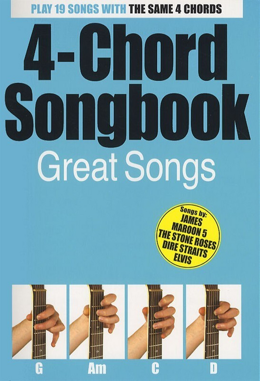 4 Chord Songbook Great Hits Lyrics Chords