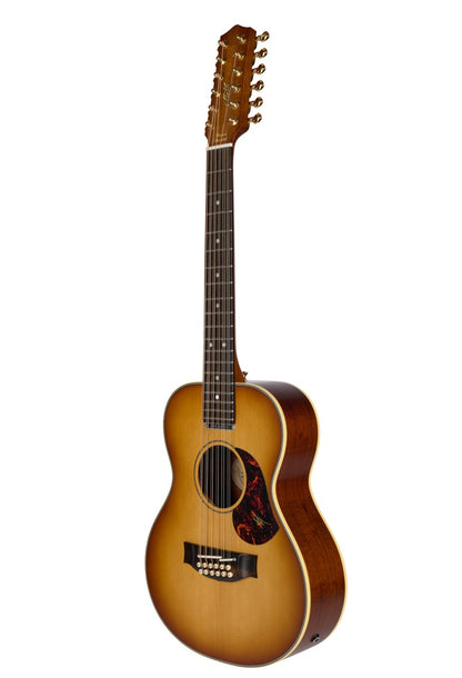Maton EMD12 Diesel Mini 12 String Acoustic Electric Guitar in Vintage Amber Stain