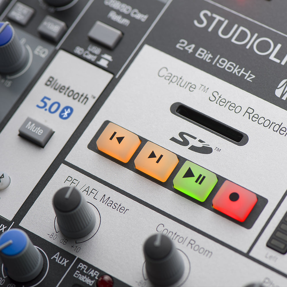 PreSonus StudioLive AR8c 8 channel USB C Compatible Audio Interface / Mixer / Recorder