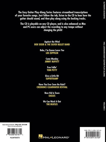 Ultimate Acoustic Easy Guitar Playalong Volume 5 BK/CD