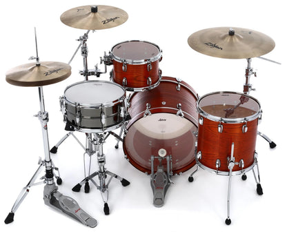 Ludwig Classic Oak Downbeat 3 Piece Shell Pack in Tennessee Whiskey