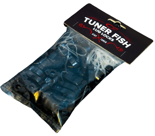 Tuner Fish TFBK4 Lug Locks 4 Pack in Black