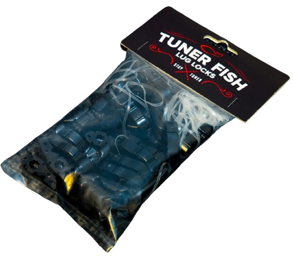 Tuner Fish TFBK8 Lug Locks 8 Pack in Black