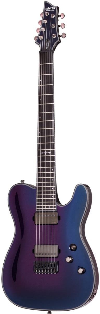 Schecter Hellraiser Hybrid PT 7 in Ultra Violet