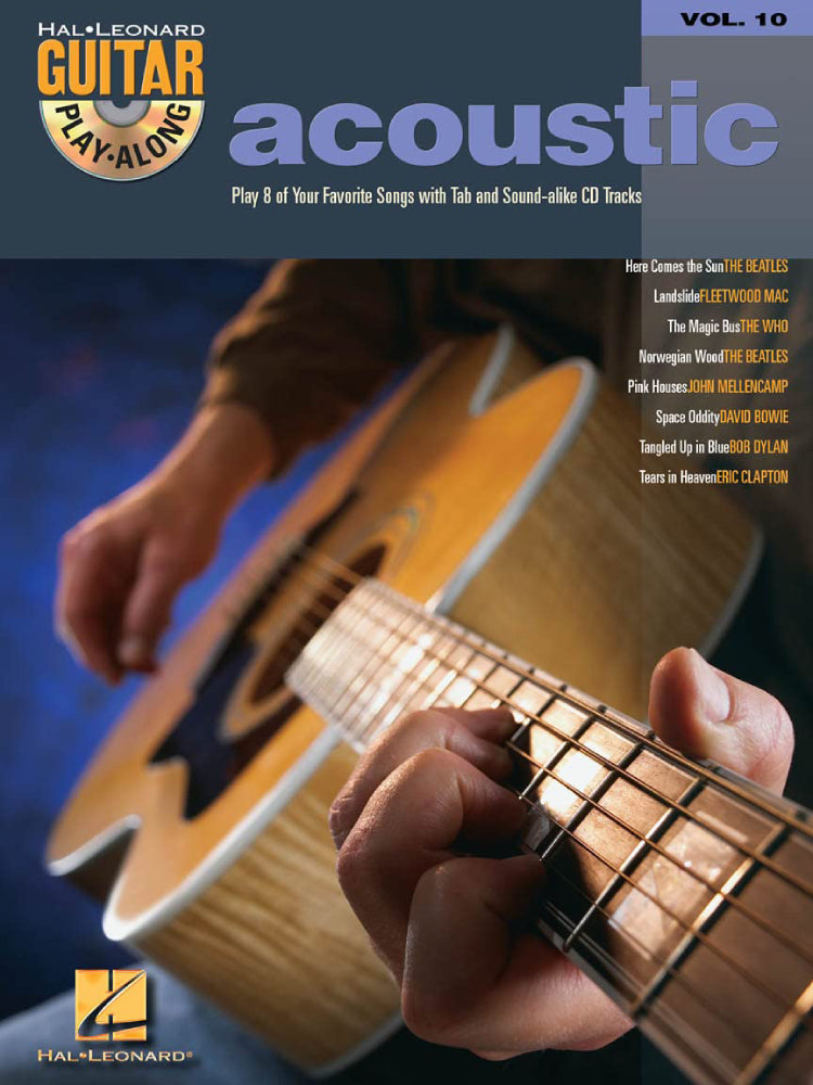 Acoustic Guitar Play Along Volume 10 Bk/Cd
