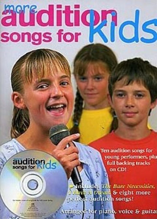 Audition Songs For Kids More Bk/Cd