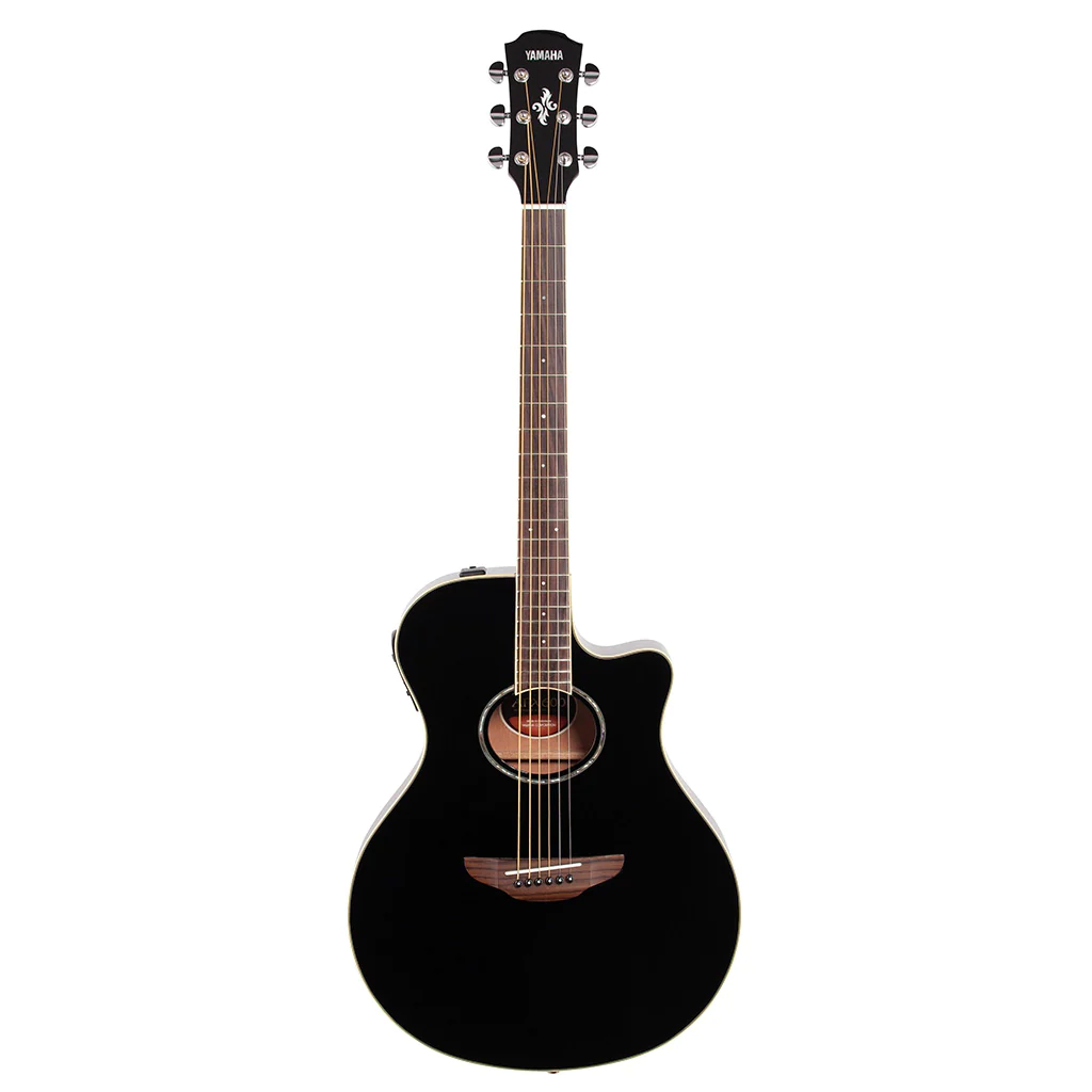 Yamaha APX600 Thinline Acoustic Electric Guitar in Black