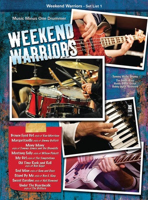WEEKEND WARRIORS SET LIST 1 DRUMS BK/CD