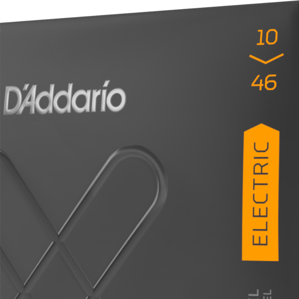 D'Addario XTE1046 XT Nickel Plated Steel Electric Guitar Strings Regular Light 10-46  Gauge