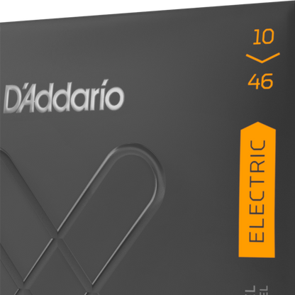 D'Addario XTE1046 XT Nickel Plated Steel Electric Guitar Strings Regular Light 10-46  Gauge