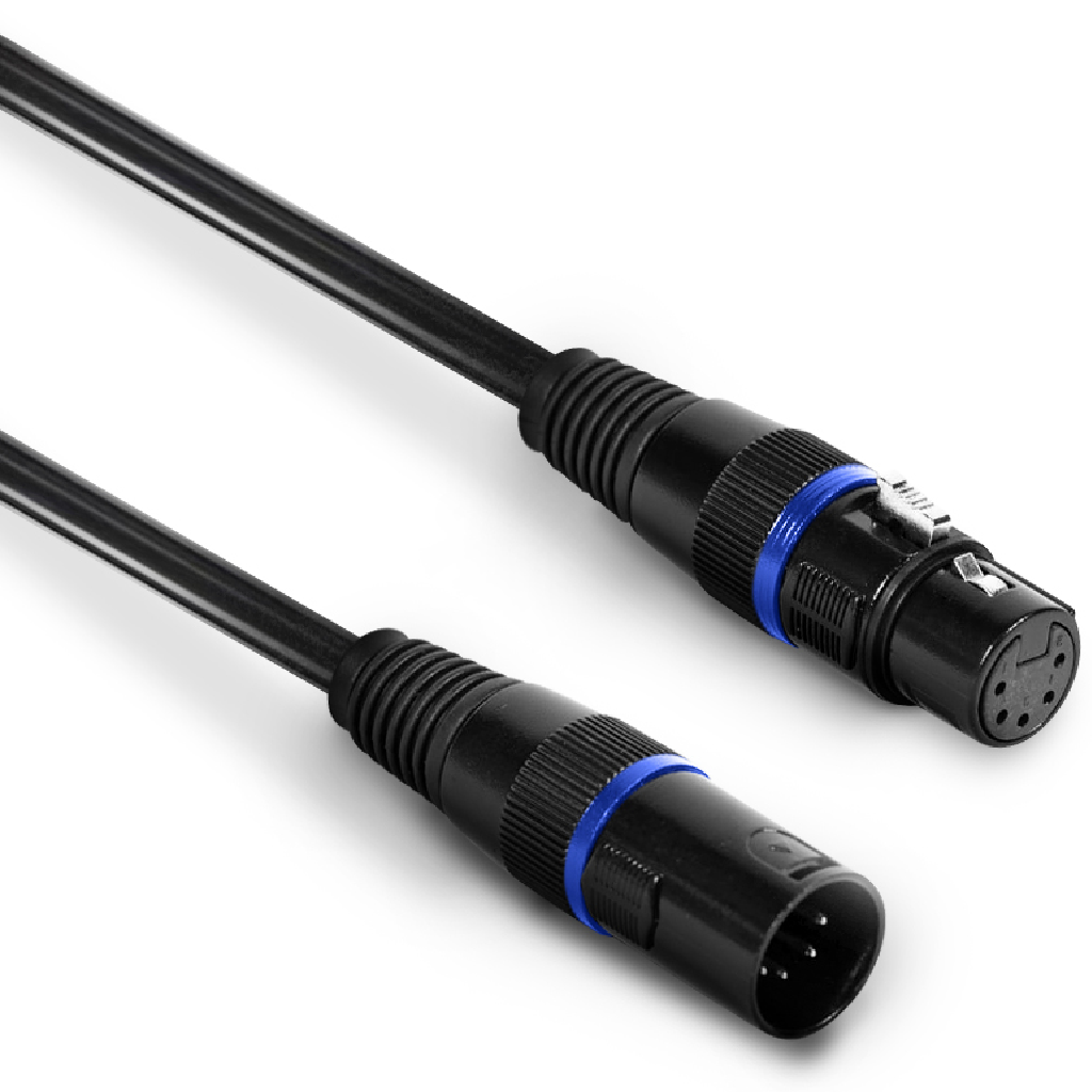 Event Lighting XLR5M5F1.5 - 5-pin DMX Cable (1.5m)