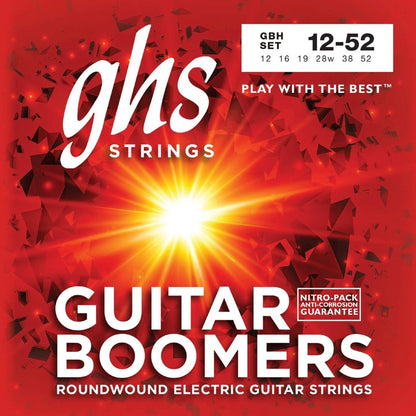 GHS GBH Boomers Heavy Electric Guitar Strings 12-52 Gauge