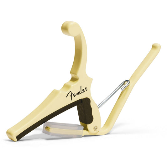 Fender x Kyser Quick Change Electric Guitar Capo in Olympic White