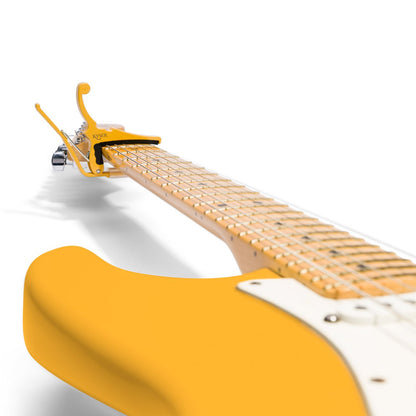 Fender x Kyser Quick Change Electric Guitar Capo in Butterscotch Blonde