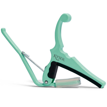 Fender x Kyser Quick Change Electric Guitar Capo in Surf Green