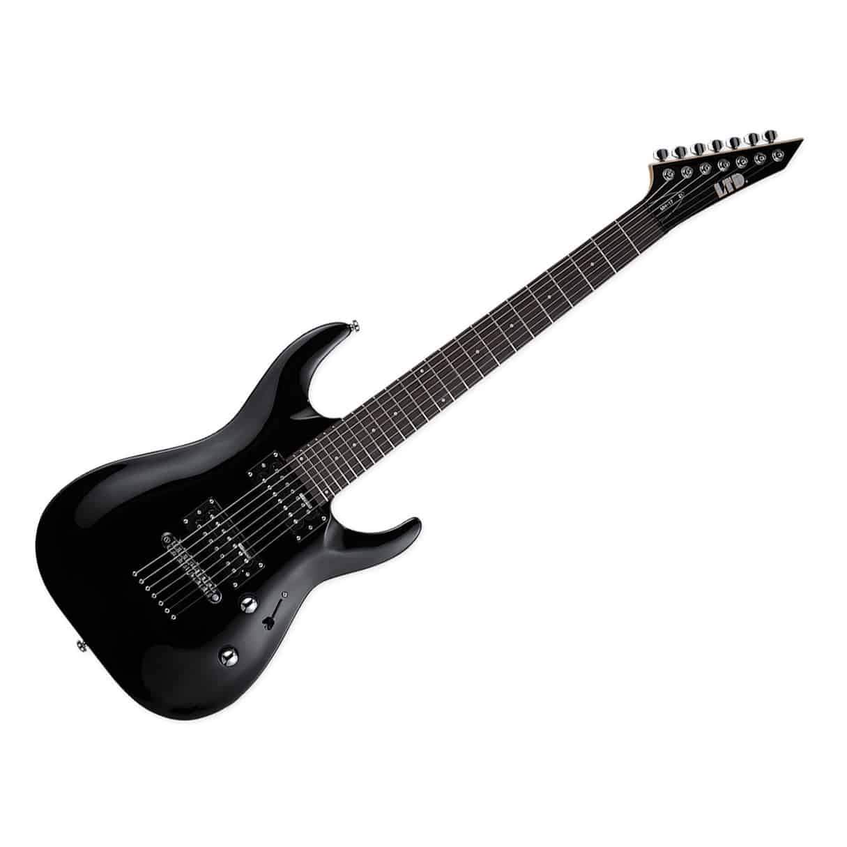 ESP LTD MH 17 7 STRING in BLACK