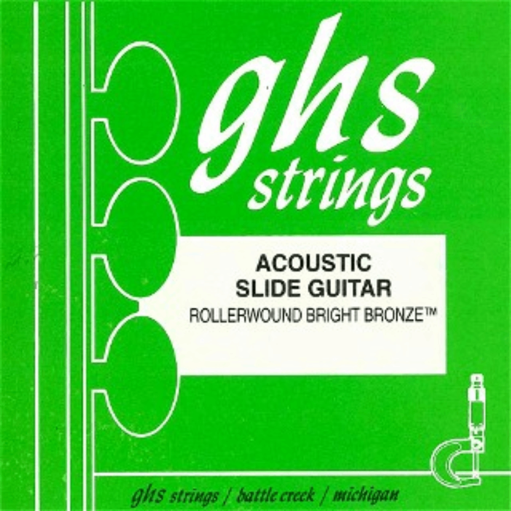 GHS RB1600 Rollerwound Bright Bronze Resonator 15-54 Gauge